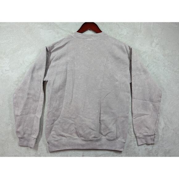 Disneyland Mickey Mouse Color Distressed Pullover Gray Sweatshirt Size SMALL - Picture 8 of 8